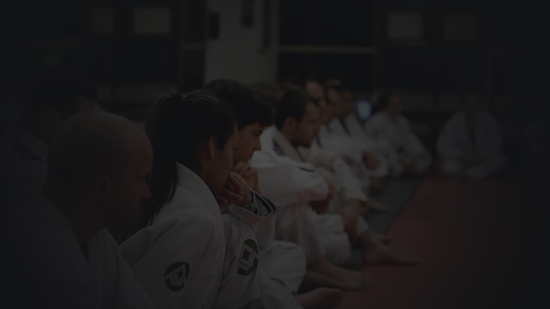 Training partners on the mat